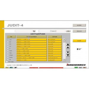 Jungheinrich forklift Judit 4.37+JETI ET 4.37 UPDATE 513+SH 4.37 