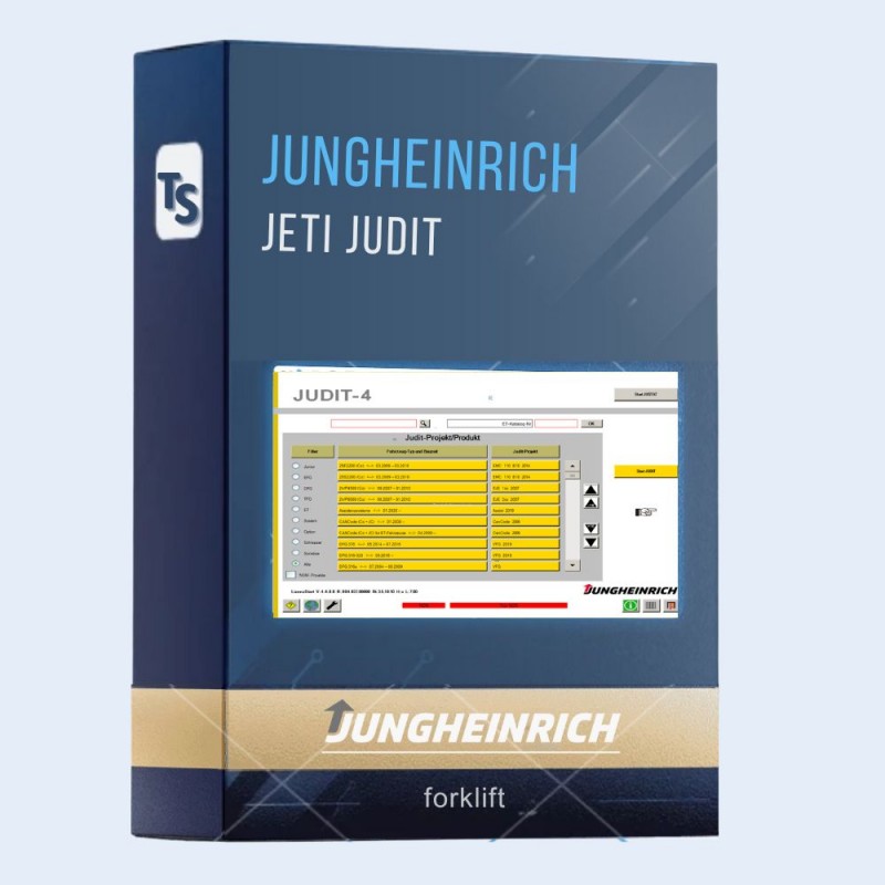 Jungheinrich forklift Judit 4.37+JETI ET 4.37 UPDATE 513+SH 4.37 