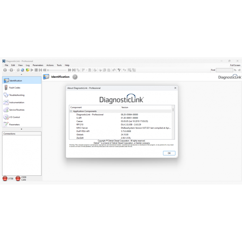 Detroit Diesel Diagnostic Link 8.21 SP1 