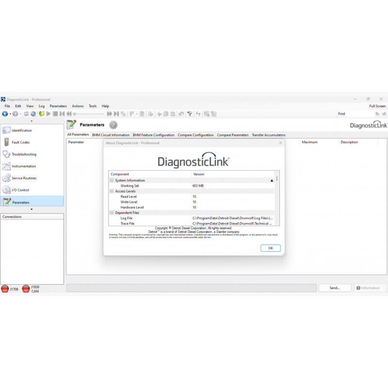 Detroit Diesel Diagnostic Link 8.21 SP1 
