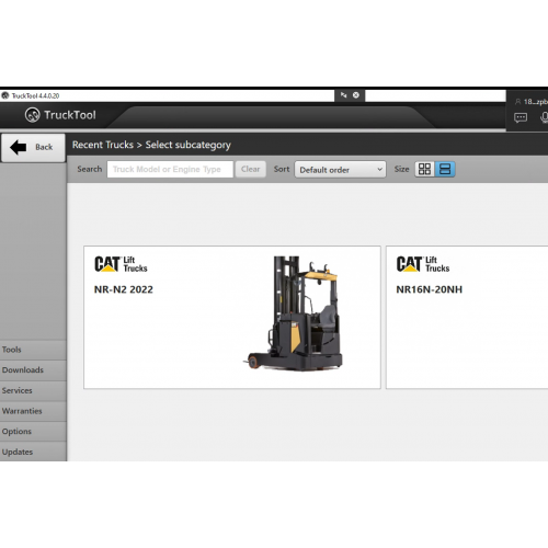 TruckTool 4.4.1.18[2024.07] Diagnostic Tool for Rocla, Mitsubishi, CAT, Unicarriers, TCM